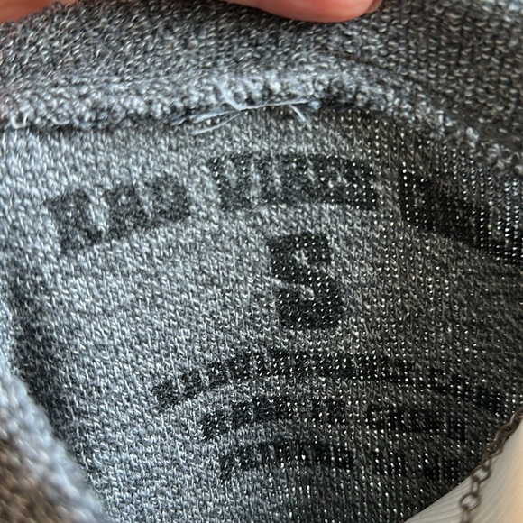 Rad Vibes Only “BE A GOOD HUMAN” Grey Sweatshirt, Small, EUC - Picture 5 of 7